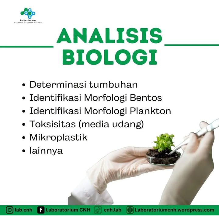 jasa mikrobiologi undip, uji bentos, determinasi tumbuhan, layanan kimia undip.